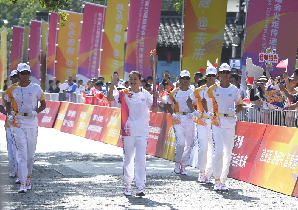 杭州亞運會 | 杭州亞運會火炬在紹興傳遞(圖2) 杭州亞運會 | 杭州亞運會火炬在紹興傳遞(圖2)