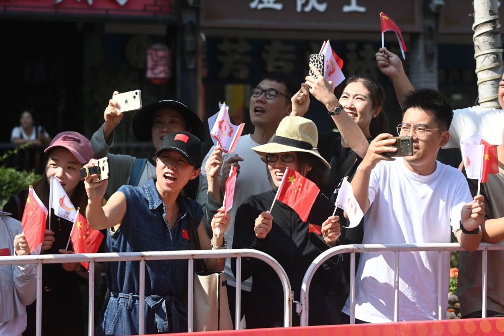 杭州亞運會 | 杭州亞運會火炬在紹興傳遞(圖6) 杭州亞運會 | 杭州亞運會火炬在紹興傳遞(圖6)