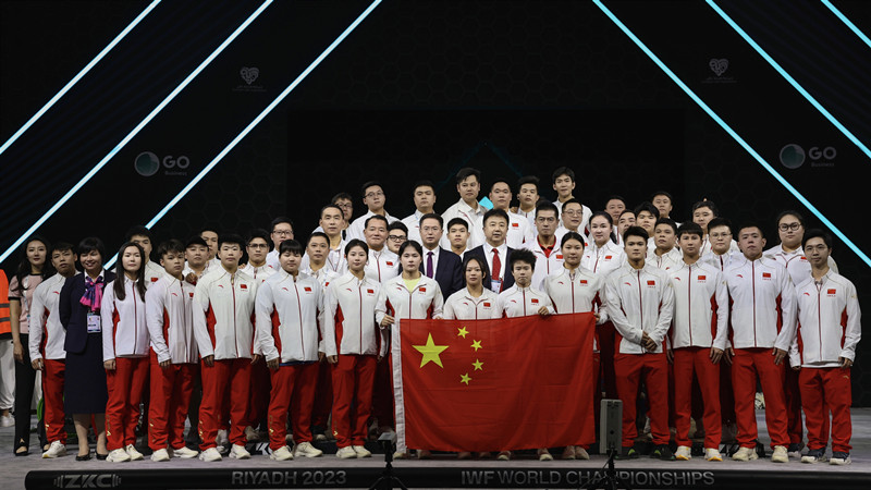 舉重世錦賽中國隊斬獲20金10銀3銅(圖1) 舉重世錦賽中國隊斬獲20金10銀3銅(圖1)