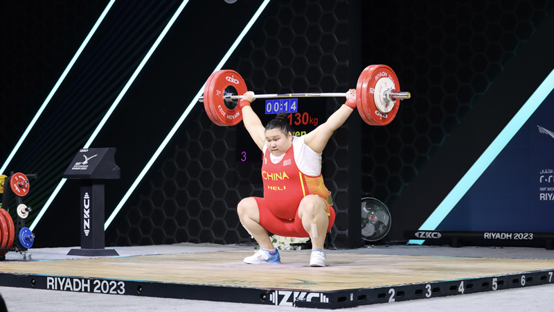 舉重世錦賽中國隊斬獲20金10銀3銅(圖2) 舉重世錦賽中國隊斬獲20金10銀3銅(圖2)