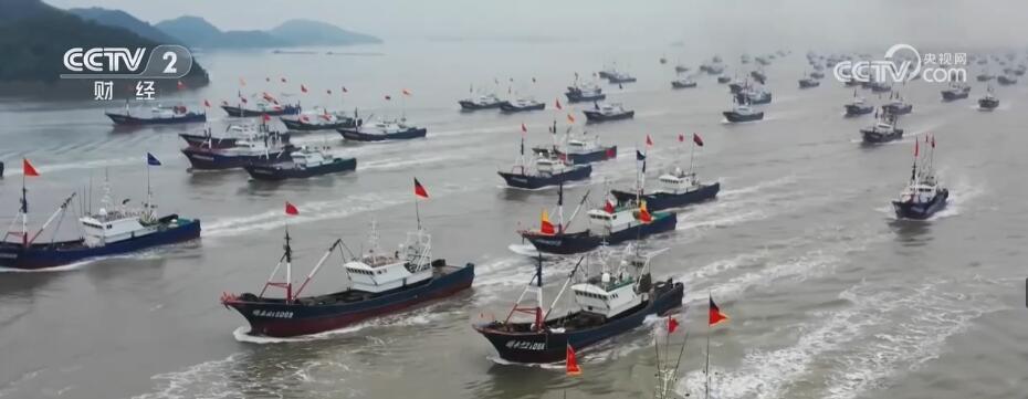 開漁啦！萬舸爭(zhēng)流競(jìng)出海 魚肥蟹美慶豐收(圖3)