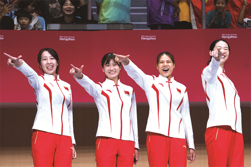 體育健兒用拼搏和奮斗獻禮祖國生日(圖3)