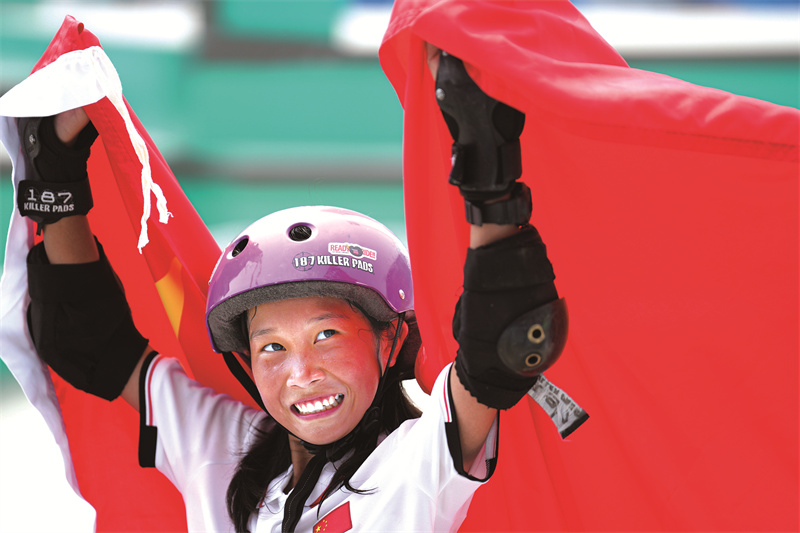 體育健兒用拼搏和奮斗獻禮祖國生日(圖2)