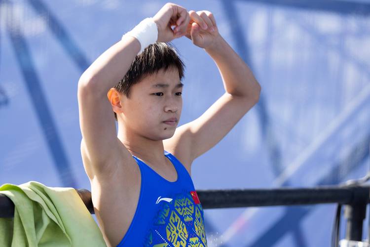 全紅嬋搭檔陳芋汐豪奪首金，兩天之后，嬋寶決戰(zhàn)陳芋汐(圖1)