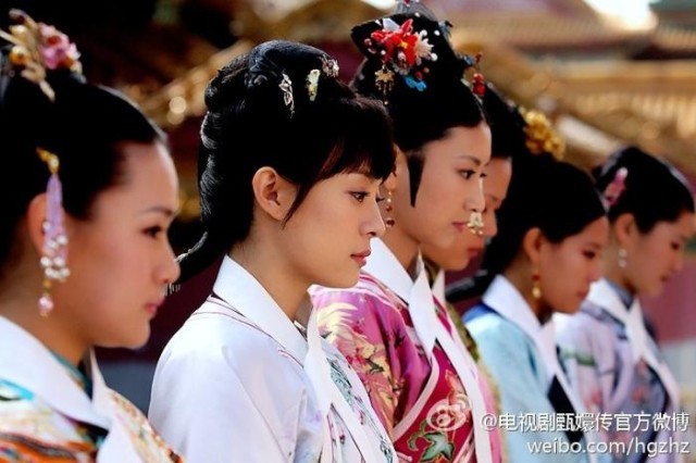 《甄嬛傳》劇照。圖源《甄嬛傳》官方微博