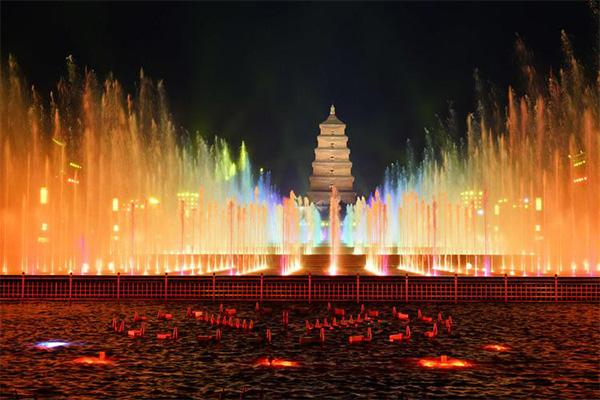 2024大雁塔北廣場噴泉表演時間 2024大雁塔北廣場噴泉表演時間