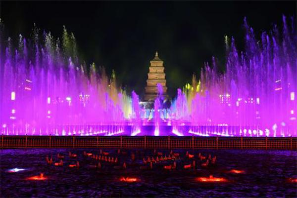 2024大雁塔北廣場噴泉表演時間 2024大雁塔北廣場噴泉表演時間