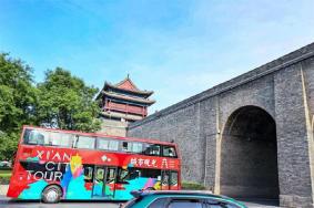 西安城市觀光車(chē)路線圖高清