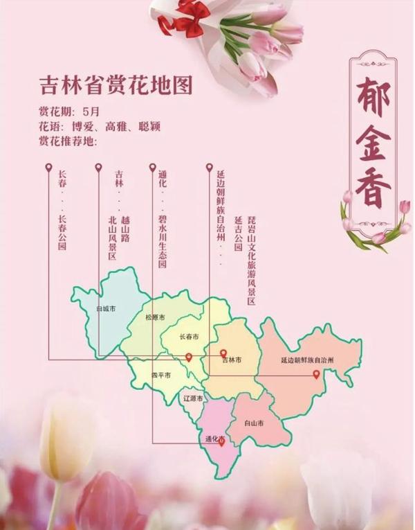 吉林省賞花的地方有哪些 吉林省賞花的地方有哪些