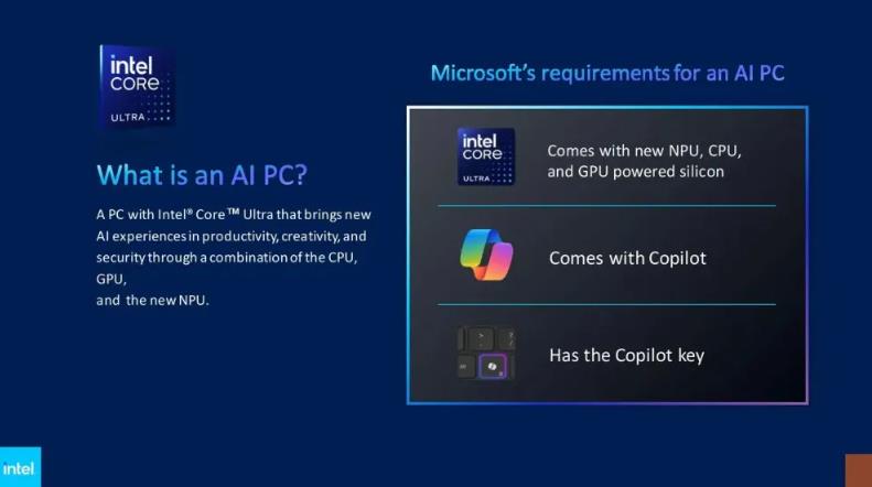 微軟Copilot服務(wù)能以離線形式運(yùn)作 但AI PC算力必須達(dá)45 TOPS(圖1) 微軟Copilot服務(wù)能以離線形式運(yùn)作 但AI PC算力必須達(dá)45 TOPS(圖1)