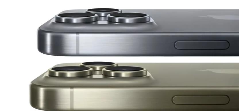 由于改進(jìn)了光澤鈦金屬 iPhone 16 Pro機(jī)型可能看起來更閃亮(圖1) 由于改進(jìn)了光澤鈦金屬 iPhone 16 Pro機(jī)型可能看起來更閃亮(圖1)