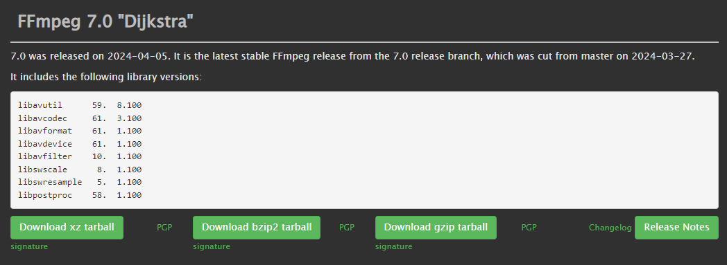 媒體播放器通用框架FFmpeg 7.0發(fā)布 帶來(lái)原生VVC解碼器(圖1) 媒體播放器通用框架FFmpeg 7.0發(fā)布 帶來(lái)原生VVC解碼器(圖1)