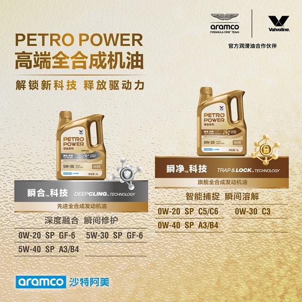勝牌全球與途虎聯(lián)合推出高端全合成機油PETROPOWER（奢金和鉑金系列）(圖2)
