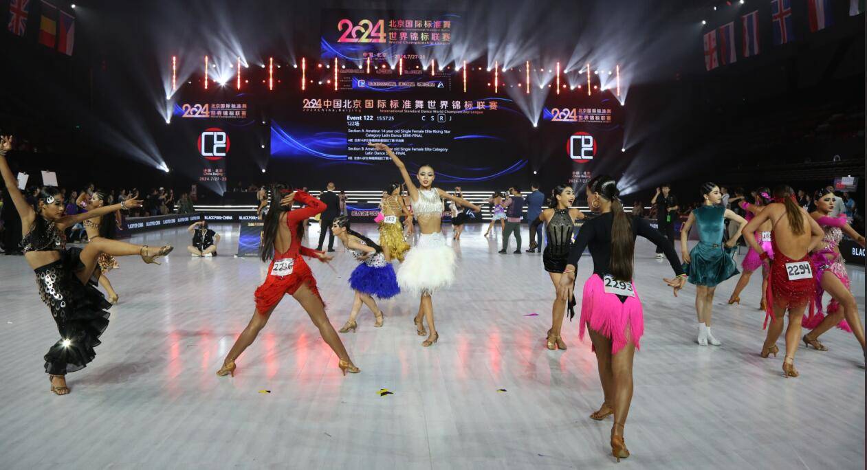 2024北京國際標(biāo)準(zhǔn)舞世界錦標(biāo)聯(lián)賽在首鋼體育館隆重舉行(圖2) 2024北京國際標(biāo)準(zhǔn)舞世界錦標(biāo)聯(lián)賽在首鋼體育館隆重舉行(圖2)