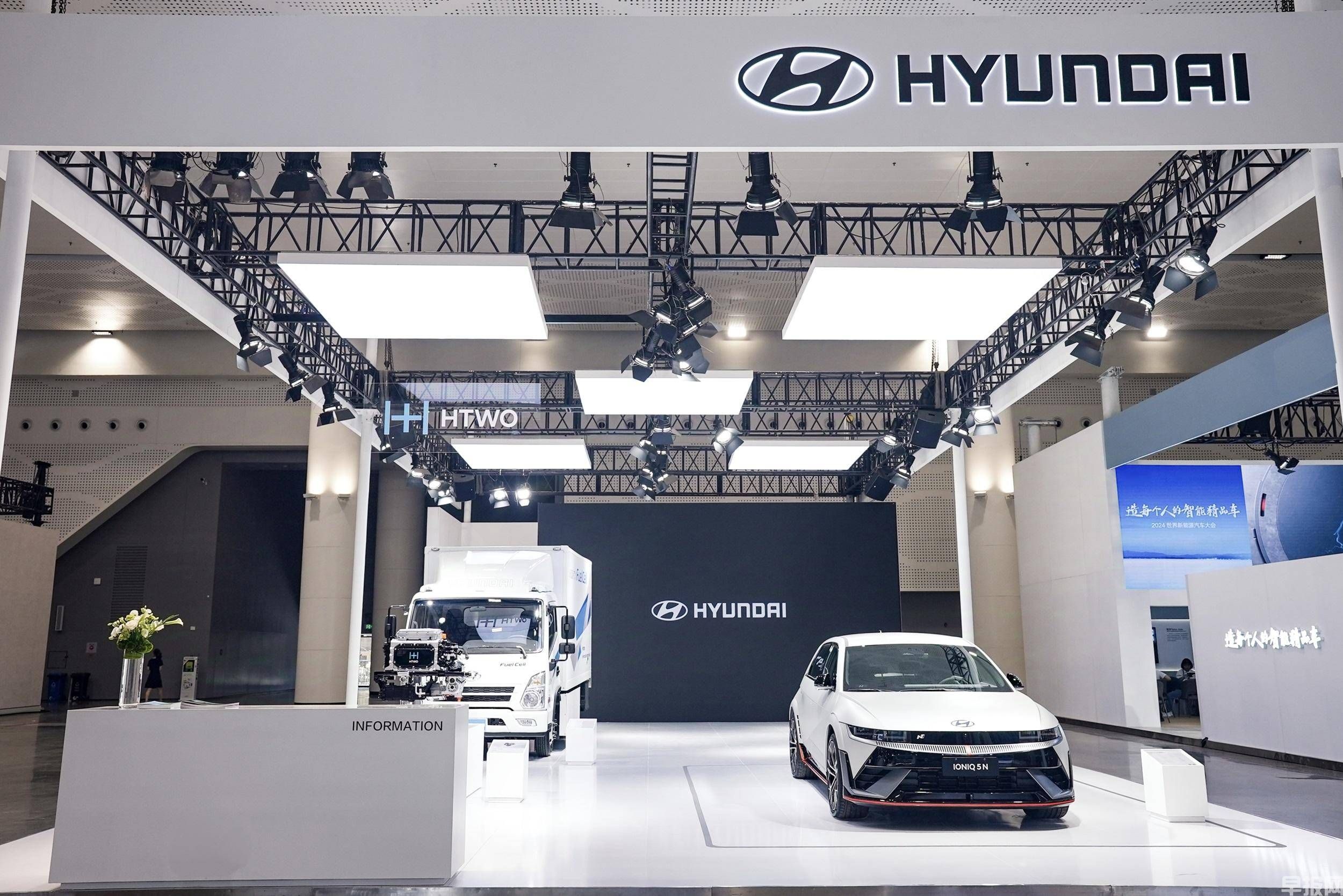 創(chuàng)領(lǐng)氫電未來 現(xiàn)代汽車攜明星產(chǎn)品亮相2024世界新能源汽車大會(圖1)