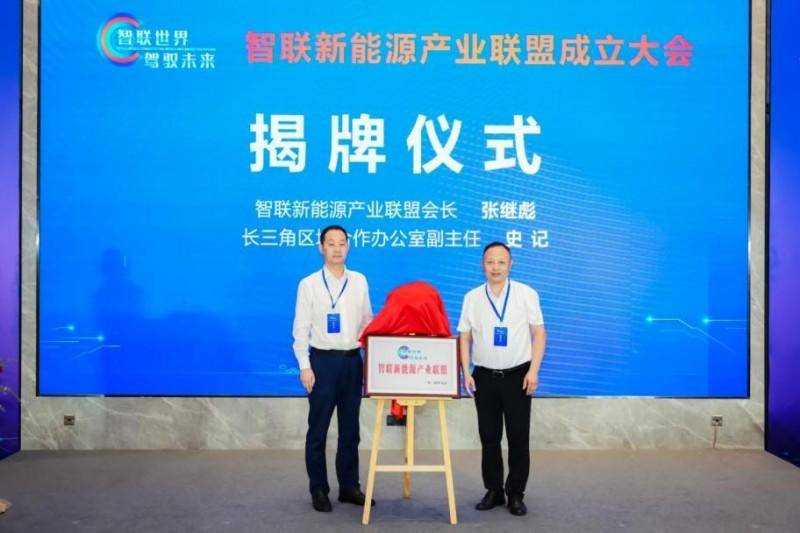 “ 智聯(lián)世界，駕馭未來”——智聯(lián)新能源產(chǎn)業(yè)聯(lián)盟成立大會在蘇州舉行(圖5)