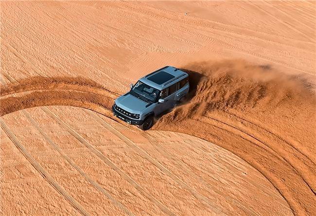 捷途山海T2四驅(qū)版, 鯤鵬動力助陣, 沙漠越野實力暴增(圖2)