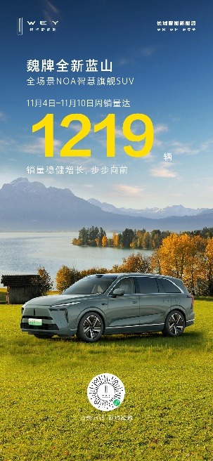 開啟智駕新時代！魏牌全新藍山官宣全場景NOA全國開城(圖8)