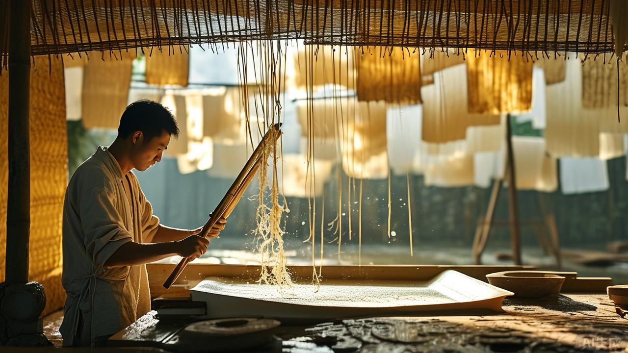 古法手工造紙：千年技藝的傳承與創(chuàng)新！(圖4)