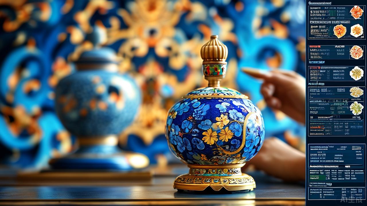 AI設計景泰藍:傳統(tǒng)與科技的碰撞!(圖3) AI設計景泰藍:傳統(tǒng)與科技的碰撞!(圖3)