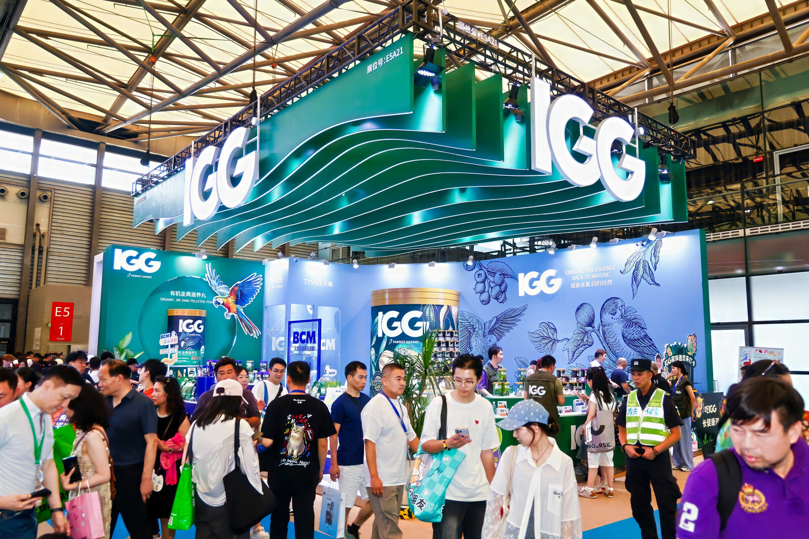 IGG 鸚鵡閃耀上海亞寵展 以創(chuàng)新產(chǎn)品引領(lǐng)鸚鵡新潮流(圖1) IGG 鸚鵡閃耀上海亞寵展 以創(chuàng)新產(chǎn)品引領(lǐng)鸚鵡新潮流(圖1)