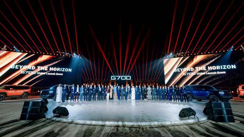 縱橫G700迪拜全球上市，中國豪華越野引領世界新紀元
